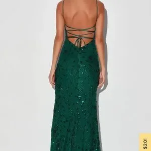 Prom Dresses 2024 Lulus Dresses New With Tags Emerald Green Prom Dress  Poshmark